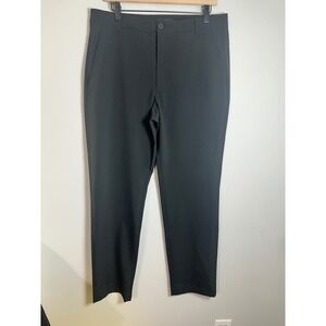 Brady By Tom Brady Structured Stretch Brady Pant Mens 34 Black M32L009 NWOT